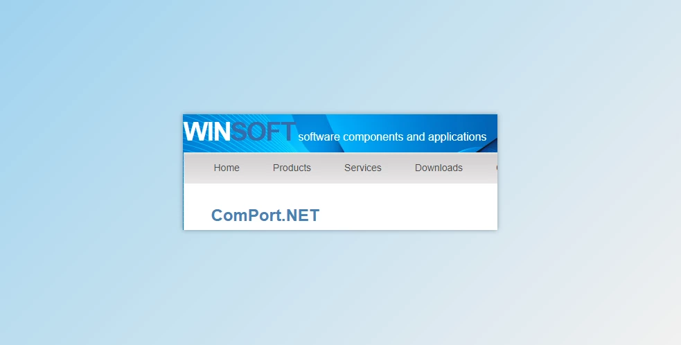 Winsoft ComPort.NET
